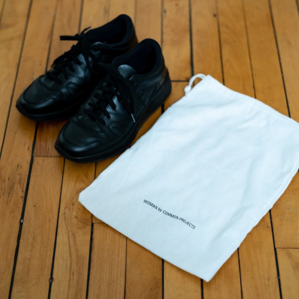Common Projects Black Track Technical Sneakers 39 - image 2